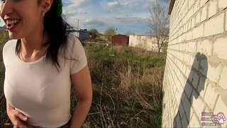 Rýchle verejného blow job