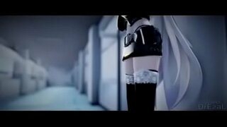 Lilia, die mit Insekten (OVA)